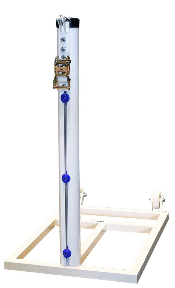 Conjunto de Postes de Ténis Transportáveis em Alumínio, diâmetro 90 mm