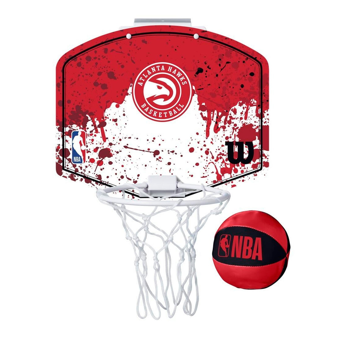 Wilson NBA Team Mini Hoop Atlanta Hawks Mini Basketball Hoop