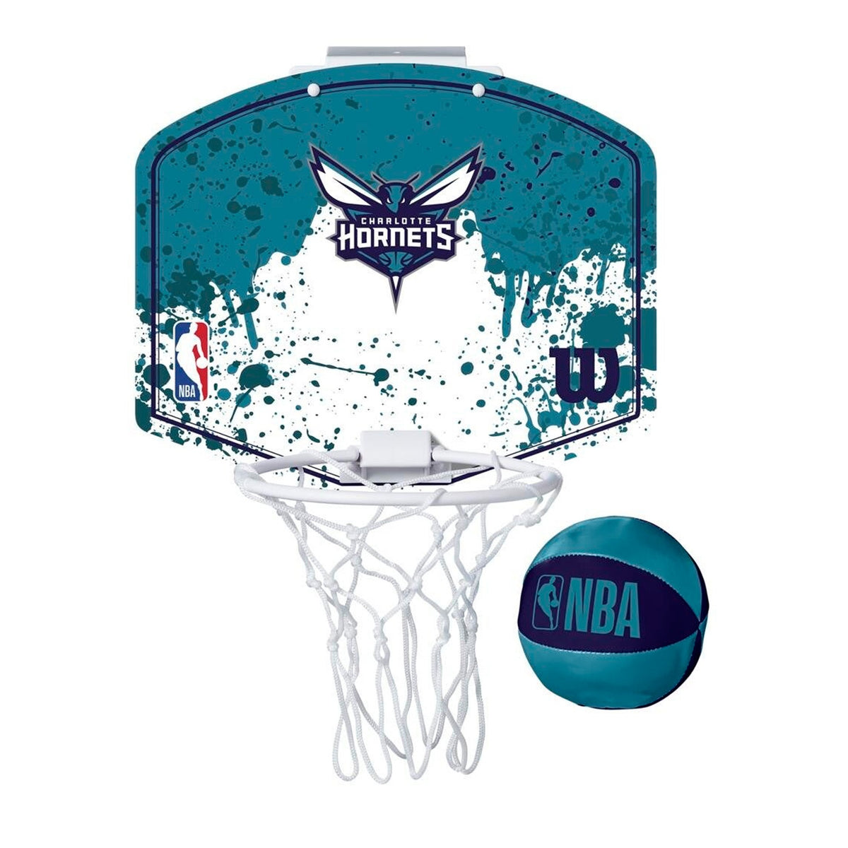 Wilson NBA Team Mini Hoop Charlotte Hornets Mini Basketball Hoop