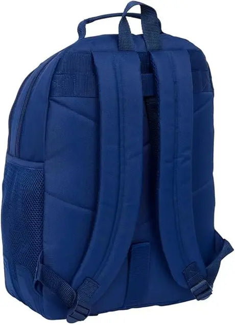 Mochila Doble FC Barcelona Navy Blue Adaptable a Carro