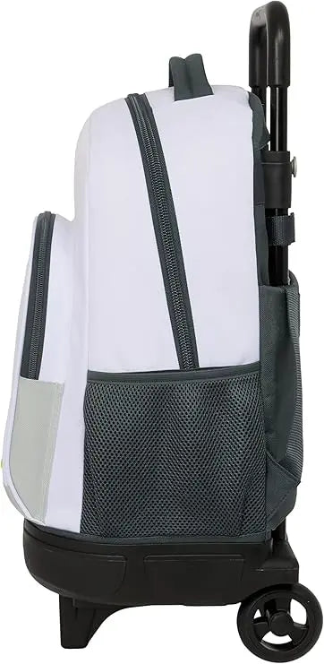Mochila Grande Con Ruedas Compact Extraible Real Madrid Equipación 25/26