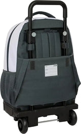 Mochila Grande Con Ruedas Compact Extraible Real Madrid Equipación 25/26