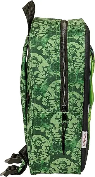 Mochila Guardería Safta 3D Hulk