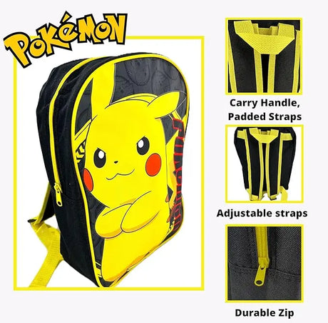Mochila Infantil Pokémon Pikachu