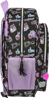 Mochila Junior Monster High Creep Adaptável a Trolley Safta