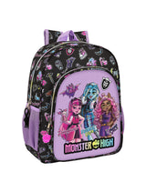 Mochila Junior Monster High Creep Adaptável a Trolley Safta