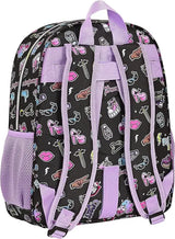 Mochila Junior Monster High Creep Adaptável a Trolley Safta