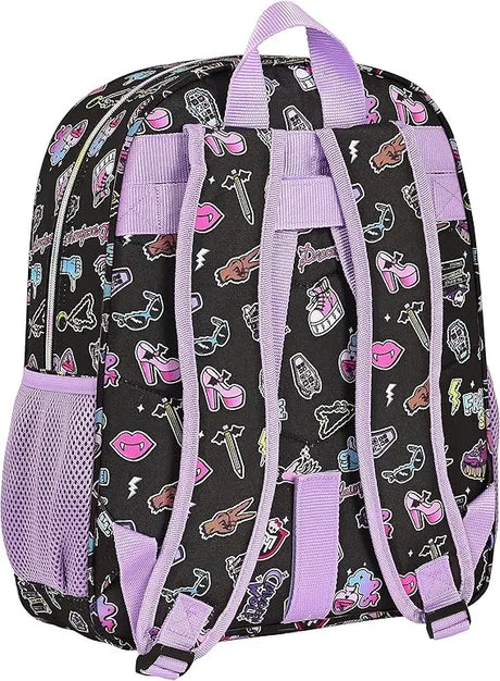 Mochila Junior Monster High Creep Adaptable a Carro Safta