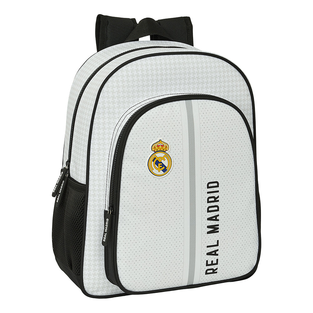 Mochila Júnior Real Madrid Equipamento Principal 24/25 Adaptável a Trolley Safta