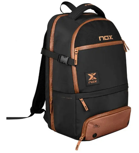 Mochila Nox Luxury Open Series Negro Marrón