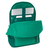 Mochila Safta Dupla Portátil 15,6"+Usb Real Betis Balompié
