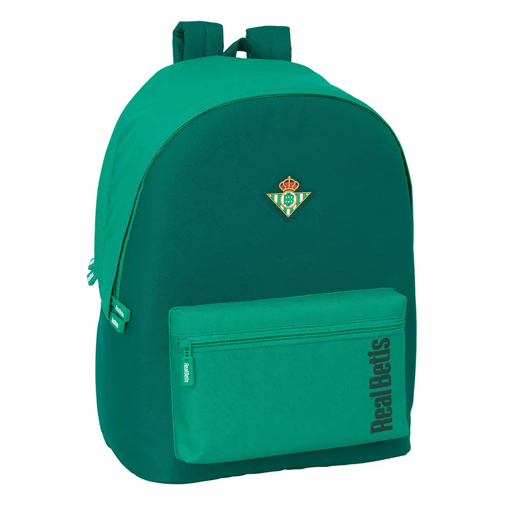 Mochila Safta Dupla Portátil 15,6"+Usb Real Betis Balompié