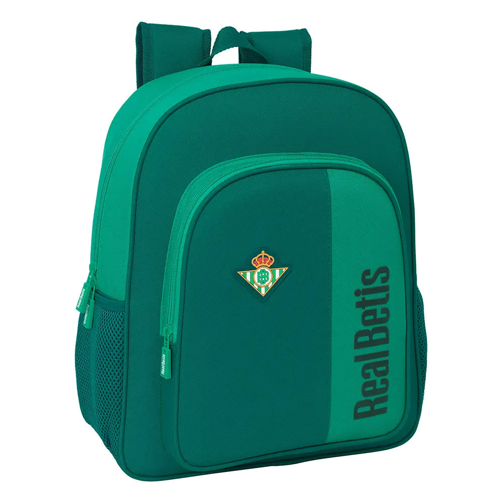Mochila Safta Júnior Adaptável a Trolley Real Betis Balompié