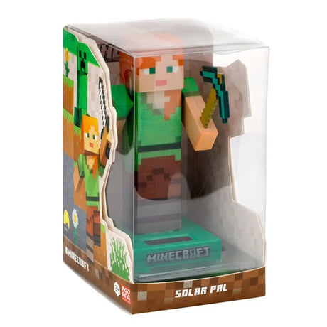 Muñeco Solar Alex Minecraft