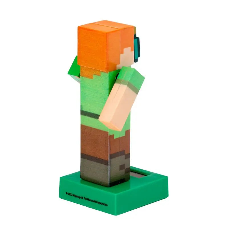 Boneco Solar Alex Minecraft