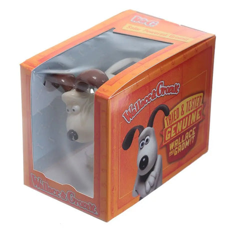 Muñeco Solar Diseño Wallace & Gromit