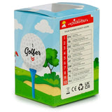 Solar Powered Golf Player Doll