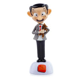 Boneco Solar Mr. Bean com Urso de Peluche