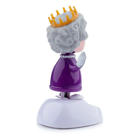 Muñeco Solar Reina de Inglaterra