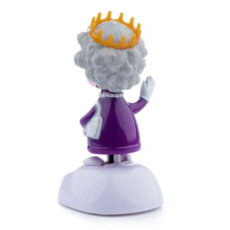 Muñeco Solar Reina de Inglaterra