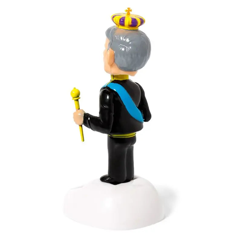 Boneco Solar Rei Carlos de Inglaterra
