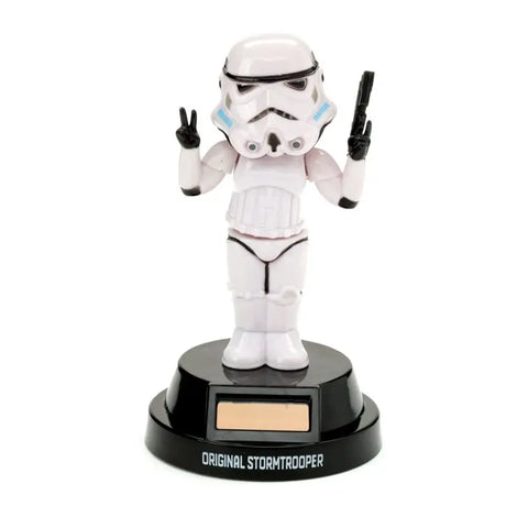 Muñeco Solar Soldado Imperial Stormtrooper Paz