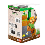 Boneco Solar Steve Minecraft