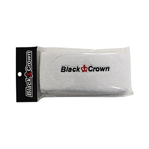 Muñequeras Pádel Black Crown XXL Blanco