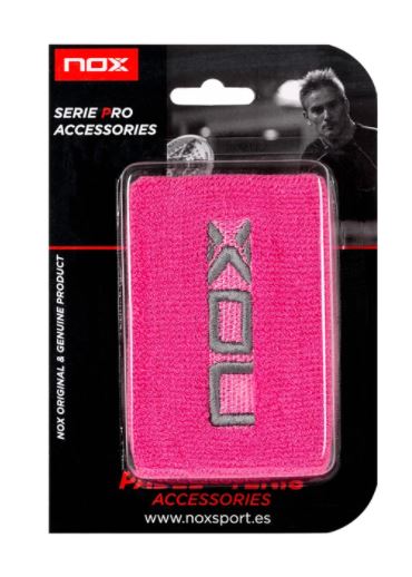 Muñequeras Pádel Nox confort XL Blíster 2 unidades