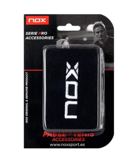 Muñequeras Pádel Nox confort XL Blíster 2 unidades