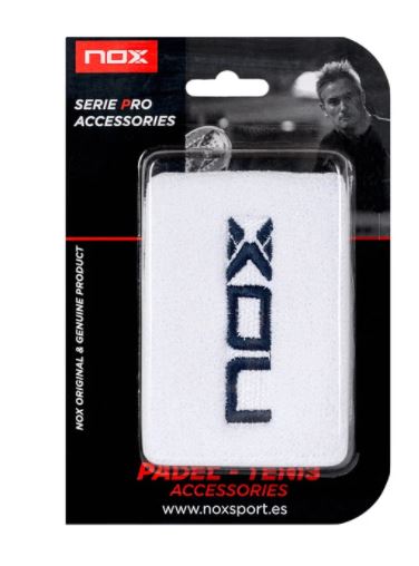 Muñequeras Pádel Nox confort XL Blíster 2 unidades