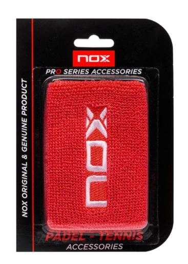 Muñequeras Pádel Nox confort XL Blíster 2 unidades