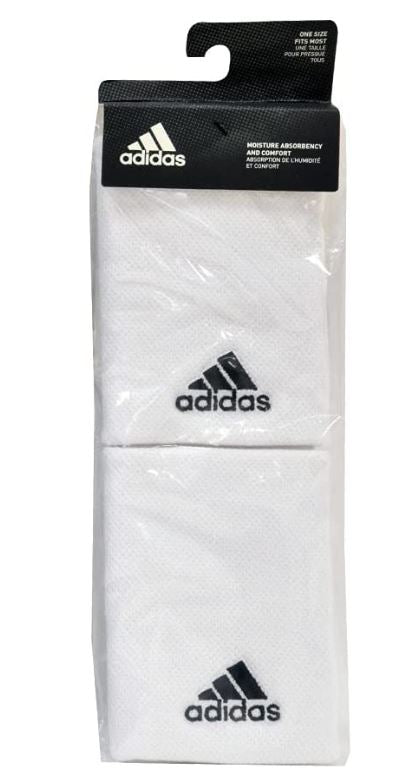 Muñequeras adidas Elastano XL Blíster 2u
