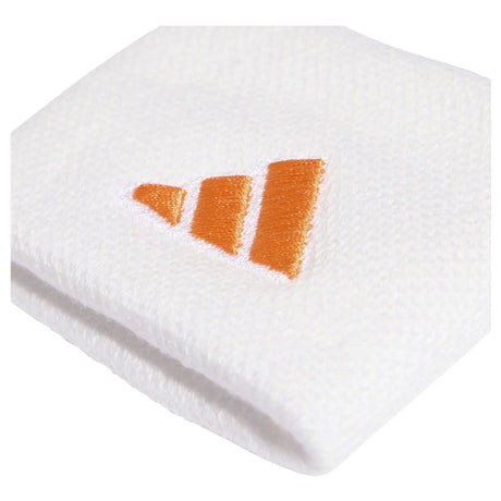 Muñequeras adidas Tenis Pequeñas Blanco/Naranja