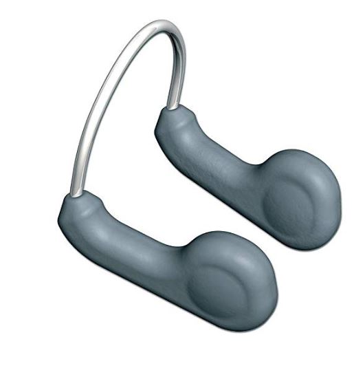 Natação Clip Nasal Competição Speedo Cinzento