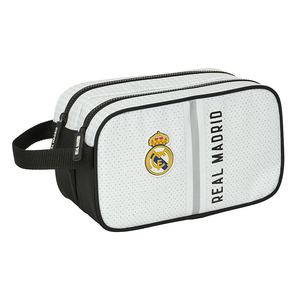 Real Madrid Home Kit 24/25 Two-Zip Wash Bag