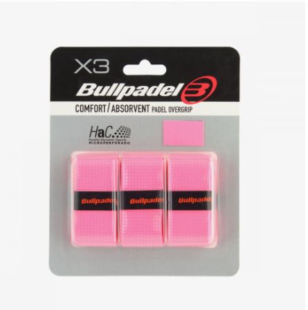 Overgrips Bullpadel Comfort Microperforado GB1201 Blíster 3u