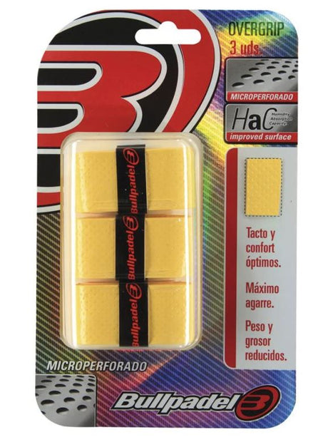 Overgrips Bullpadel Comfort Microperforado GB1201 Blíster 3u