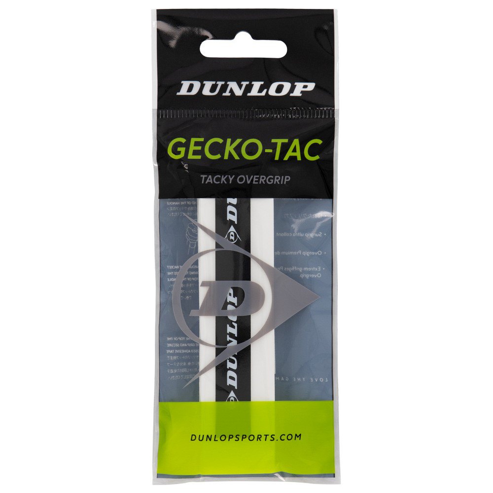 Overgrips Dunlop Gecko-Tac Branco 1un.