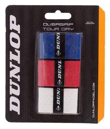 Overgrips Dunlop TOUR DRY 3 unidades