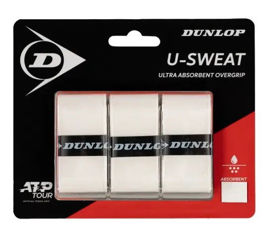 Overgrips Dunlop U-Sweat Blíster 3u Blanco