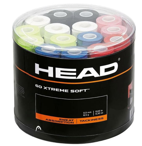 Overgrips Head Xtreme Soft Tambor 60u