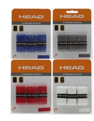 Overgrips Perforados Head Xtreme Track Blíster 3u