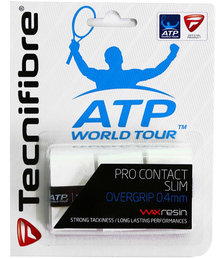 Overgrips Tecnifibre ATP PRO Contact SLIM Branco x3