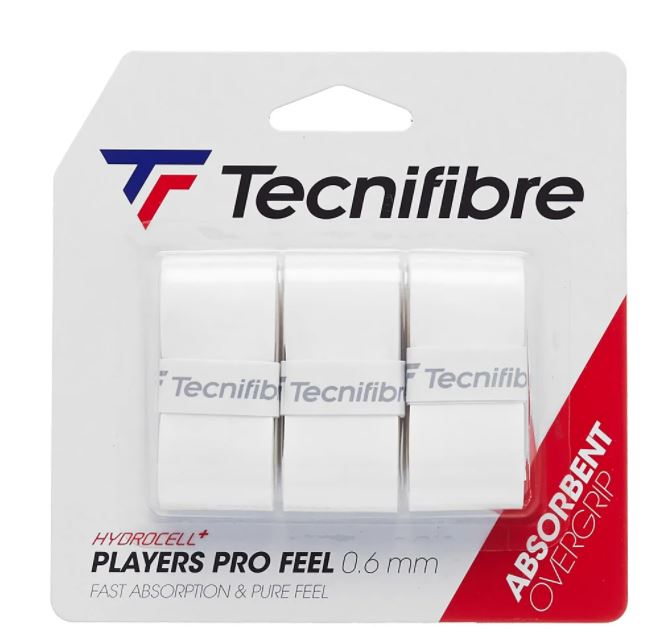 Overgrips Tecnifibre Players Pro Feel Blíster 3u
