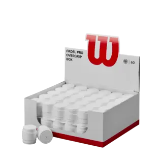 Overgrips Wilson Pádel Pro 60 Unidades Blanco
