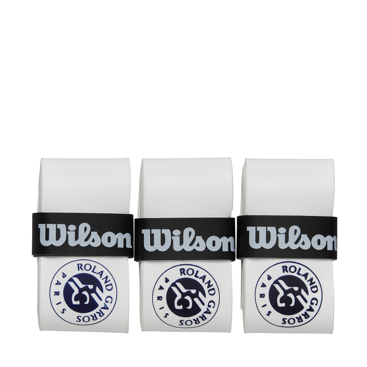 Overgrips Wilson Roland Garros 2024 3un Branco/Azul