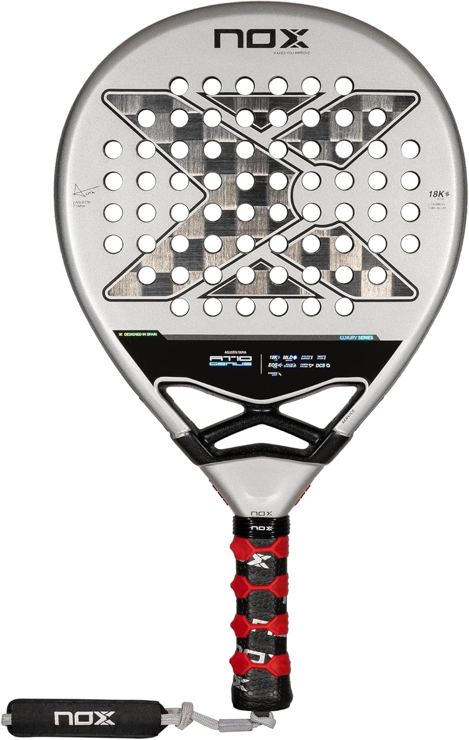 Nox AT10 Genius 18K Agustín Tapia Padel Racket