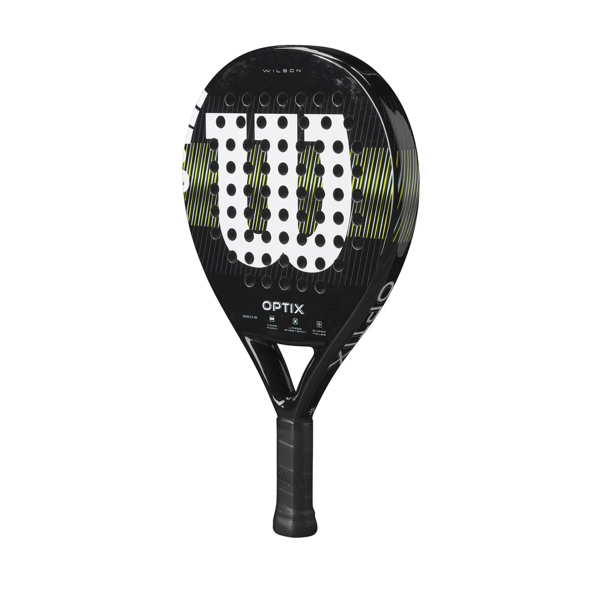 Pala Pádel Wilson Optix V1 Negro