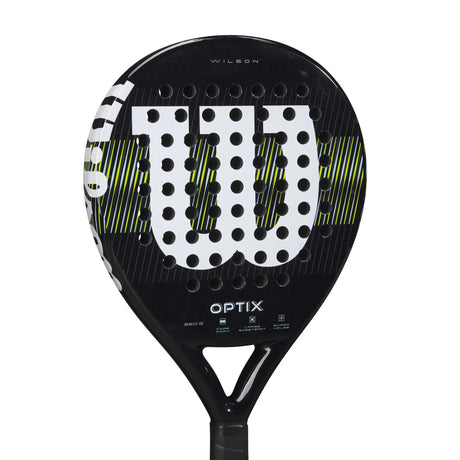 Pala Pádel Wilson Optix V1 Negro